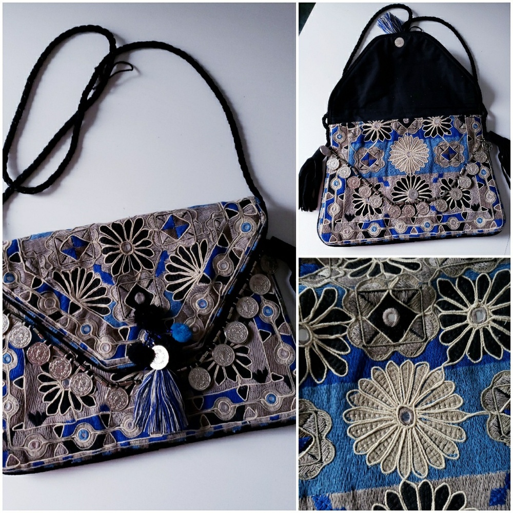 Anthropologie Handmade ibBan Bag